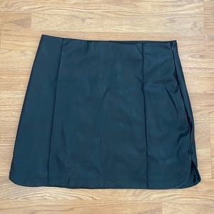 Zara Leather Skirt